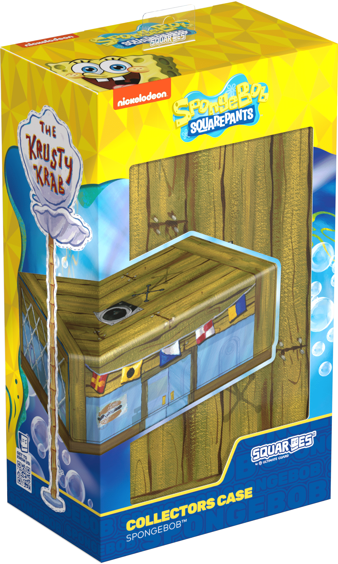 Ultimate Guard Squaroes Spongebob Squarepants Collectors Case image 0